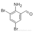 2-amino-3,5-dibromobenzaldehyd CAS 50910-55-9